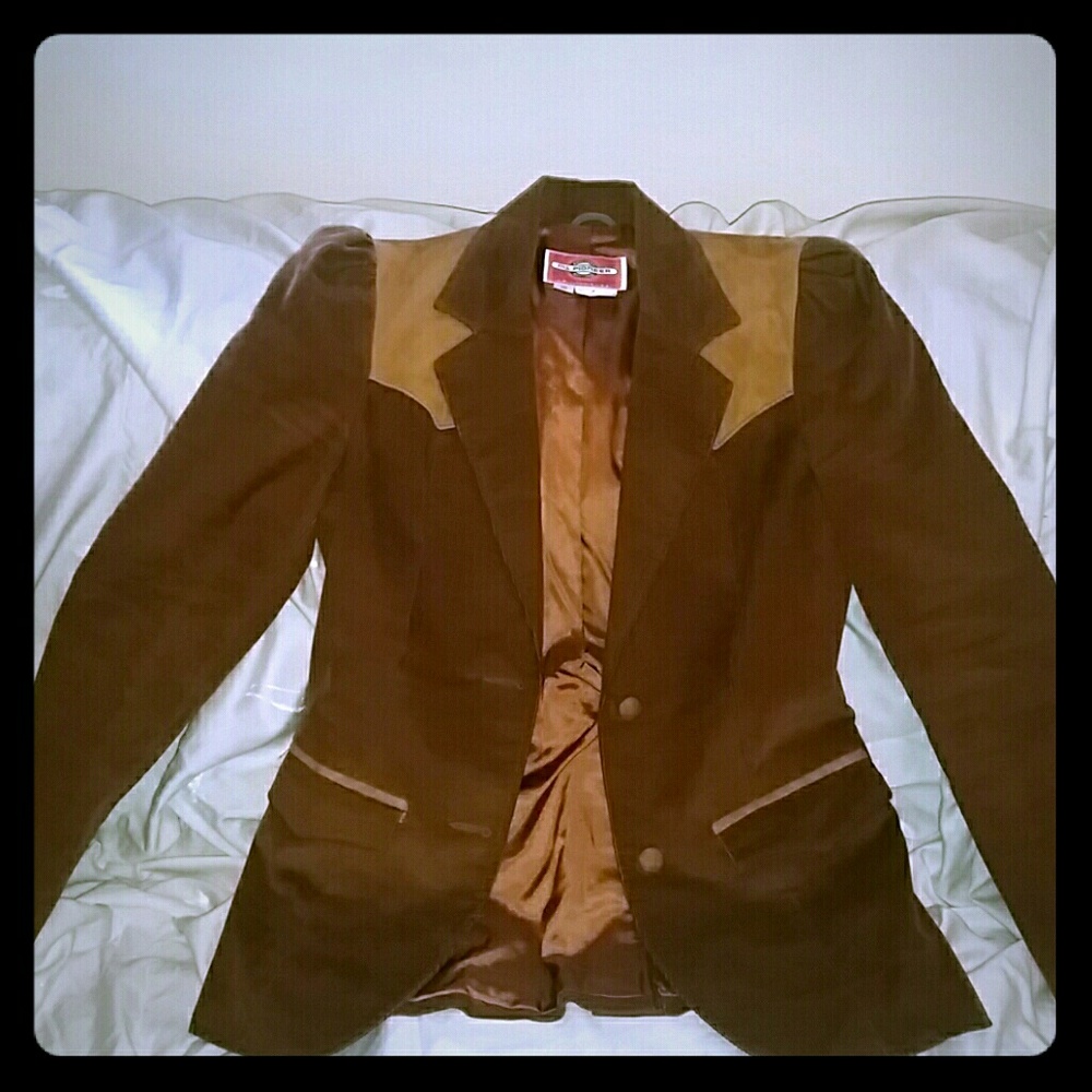 Vintage western style blazer